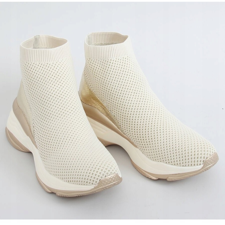 Gold HQ209 Golden socks sports shoes 1