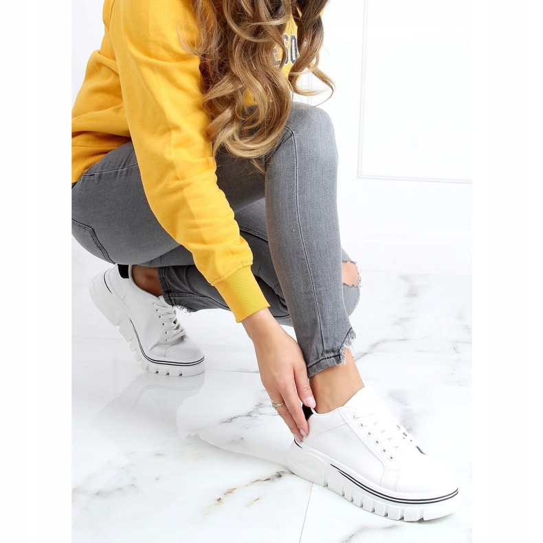 Sneakers high sole white NB382P White 1