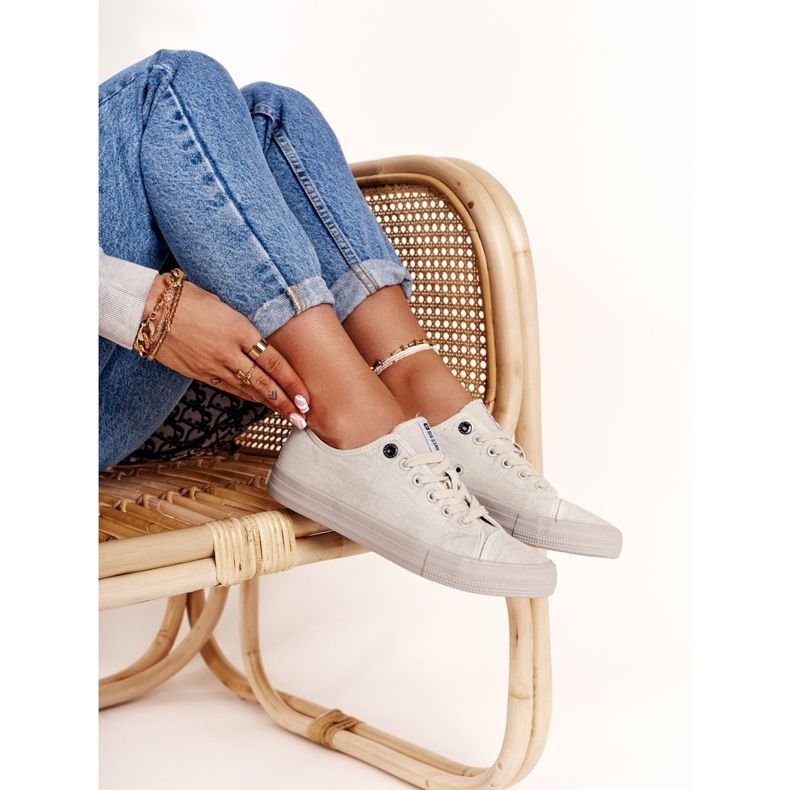 Women's Sneakers Big Star Gray DD274439 grey 1