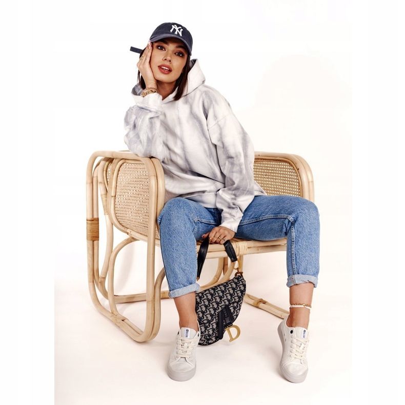 Women's Sneakers Big Star Gray DD274439 grey 2