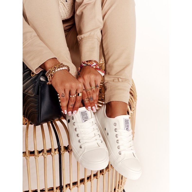 Women's Sneakers Big Star White V274869 2