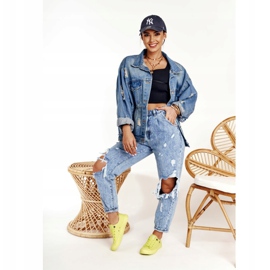 Women's Sneakers Big Star Lime AA274012 yellow 2 Women's Sneakers Big Star Lime AA274012 yellow 2