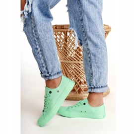 Women's Sneakers Big Star Green AA274030 1