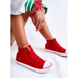 Women's Sneakers Big Star High Red DD274334 6