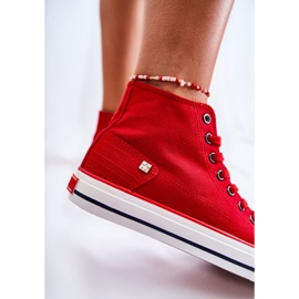 Women's Sneakers Big Star High Red DD274334 1