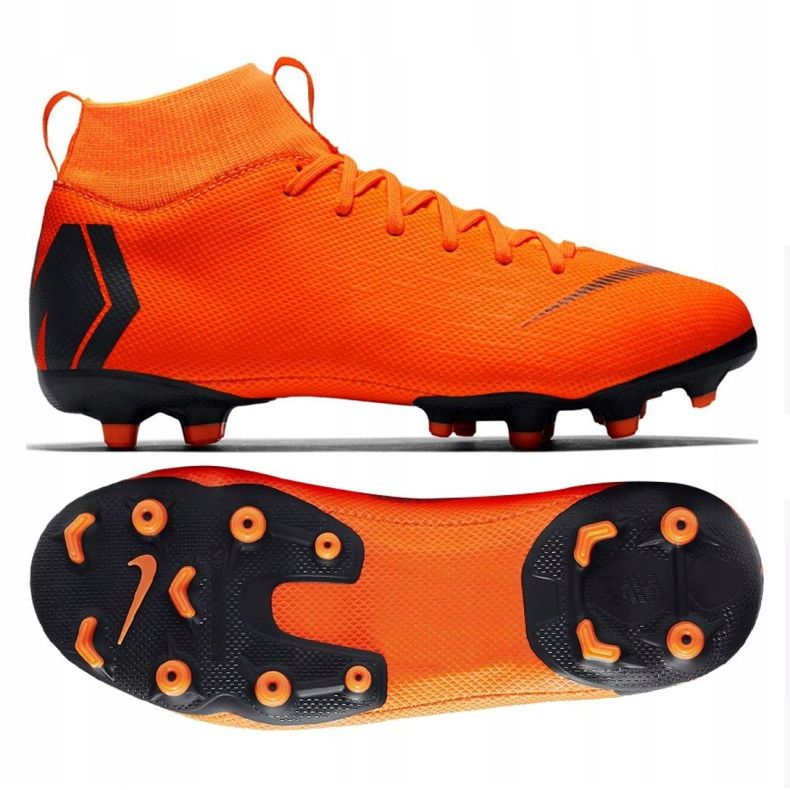 Nike Mercurial Superfly 6 Academy Gs Mg Jr AH7337-810 football shoes orange 2