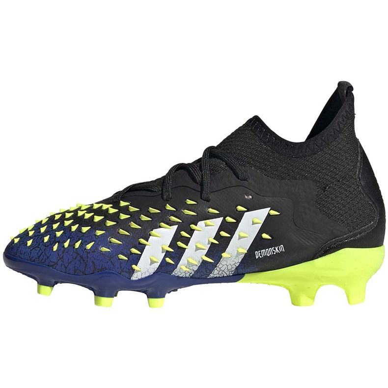 Football boots adidas Predator Freak.1 Fg Junior black-navy-green FY0744 2