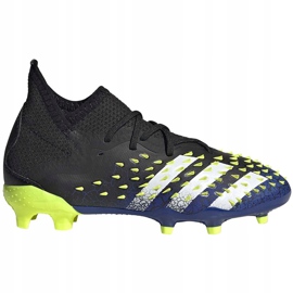 Football boots adidas Predator Freak.1 Fg Junior black-navy-green FY0744 1