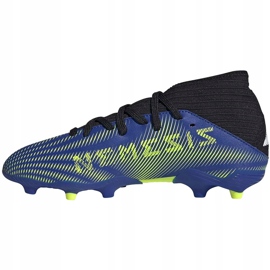 Adidas Nemeziz.3 Fg Junior football boots blue-green FY0817 1