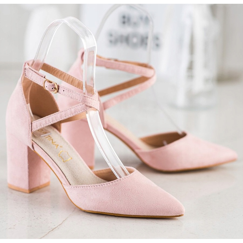 Sabatina Powder Pumps pink 2