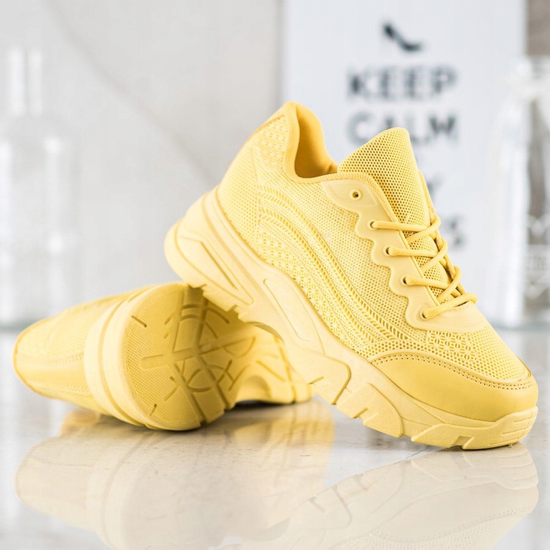 SHELOVET Yellow Sneakers 2 SHELOVET Yellow Sneakers 2