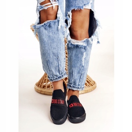 Women's Sneakers Slip-on Big Star FF274221 Black 2