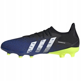 Adidas Predator Freak.3 L Fg M FY0615 football boots white, black, royal black 1