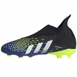 Adidas Predator Freak.3 Ll Fg Jr FY0618 football boots white, black, royal black 1