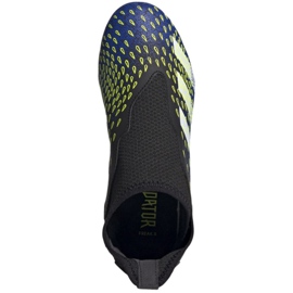 Adidas Predator Freak.3 Ll Fg Jr FY0618 football boots white, black, royal black 2