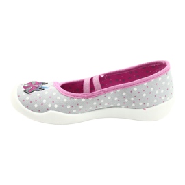 Befado children's shoes 116X285 pink grey 2 Befado children's shoes 116X285 pink grey 2