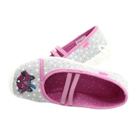 Befado children's shoes 116X285 pink grey 5