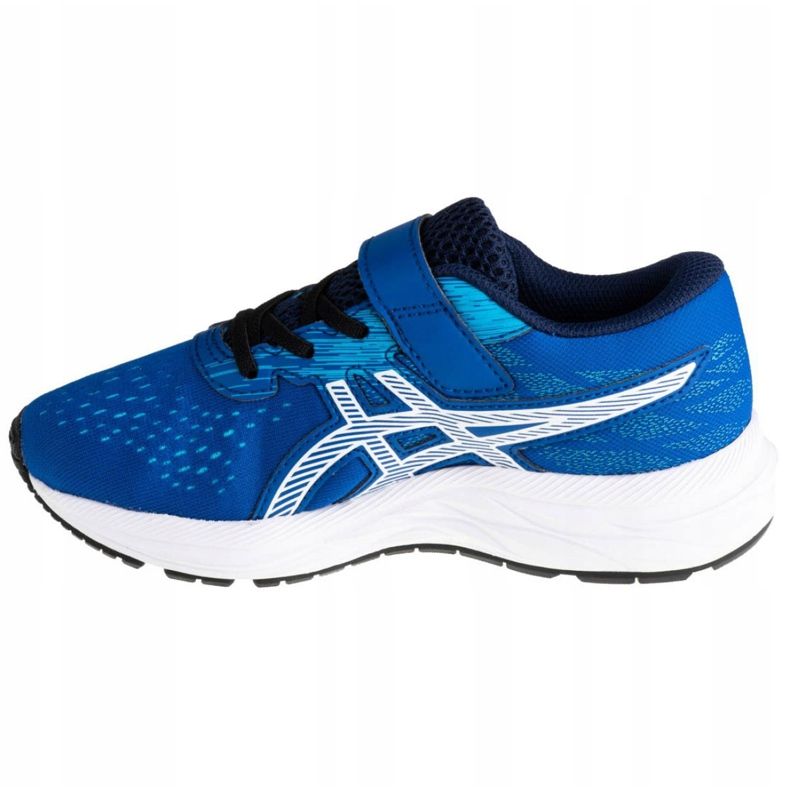 Asics Pre Excite 7 Ps Jr 1014A101-401 white navy blue blue 1