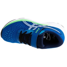 Asics Pre Excite 7 Ps Jr 1014A101-401 white navy blue blue 2
