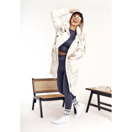 Women's High Sneakers Big Star FF274241 White 2