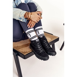 Women's High Sneakers Big Star FF274244 Black 1