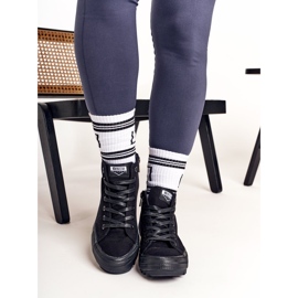 Women's High Sneakers Big Star FF274244 Black 2