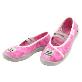 Befado children's shoes 116X290 pink silver grey 3