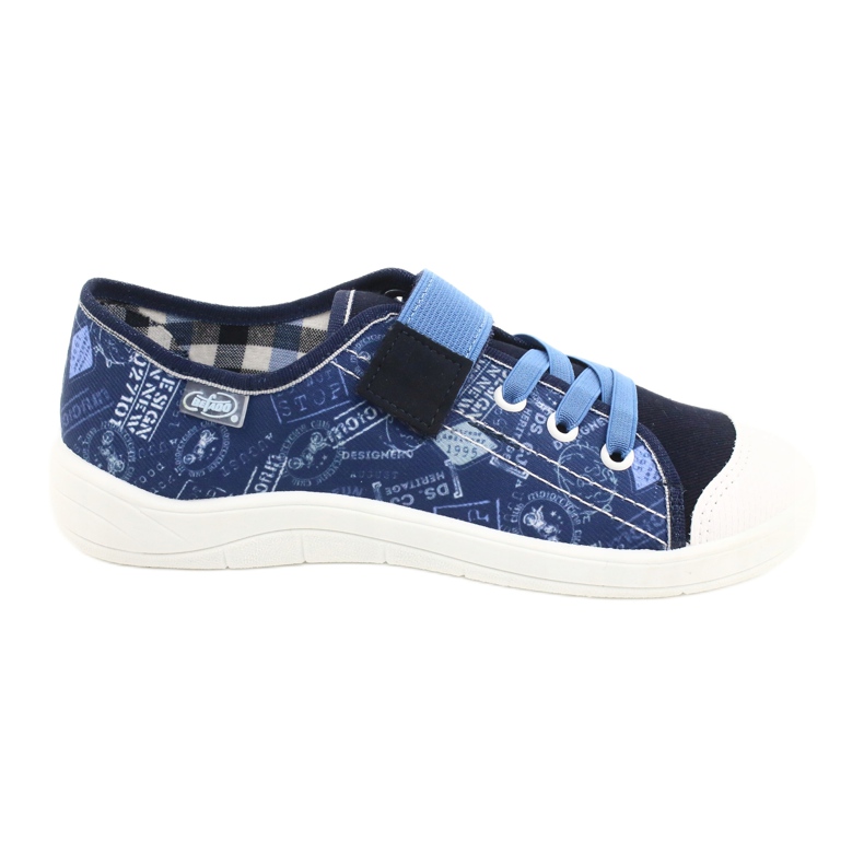 Befado children's shoes 251Y132 navy blue blue multicolored 1