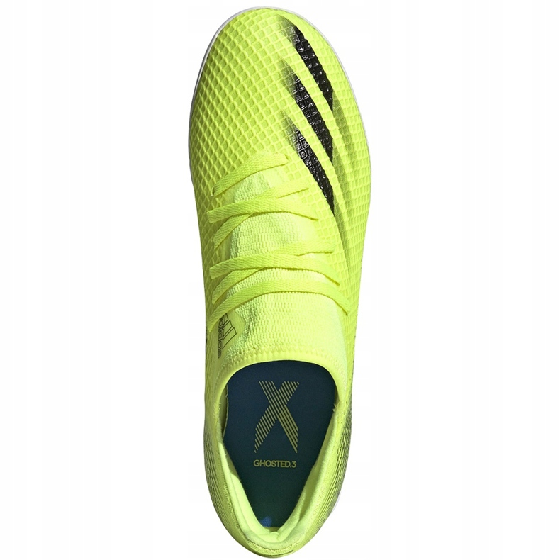 Adidas X Ghosted.3 In yellow-black-white soccer shoes FW6937 1