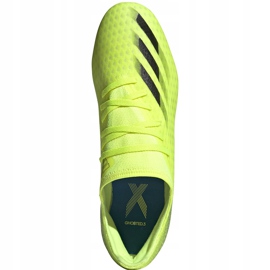 Adidas X Ghosted.3 Fg football boots yellow-black FW6948 1