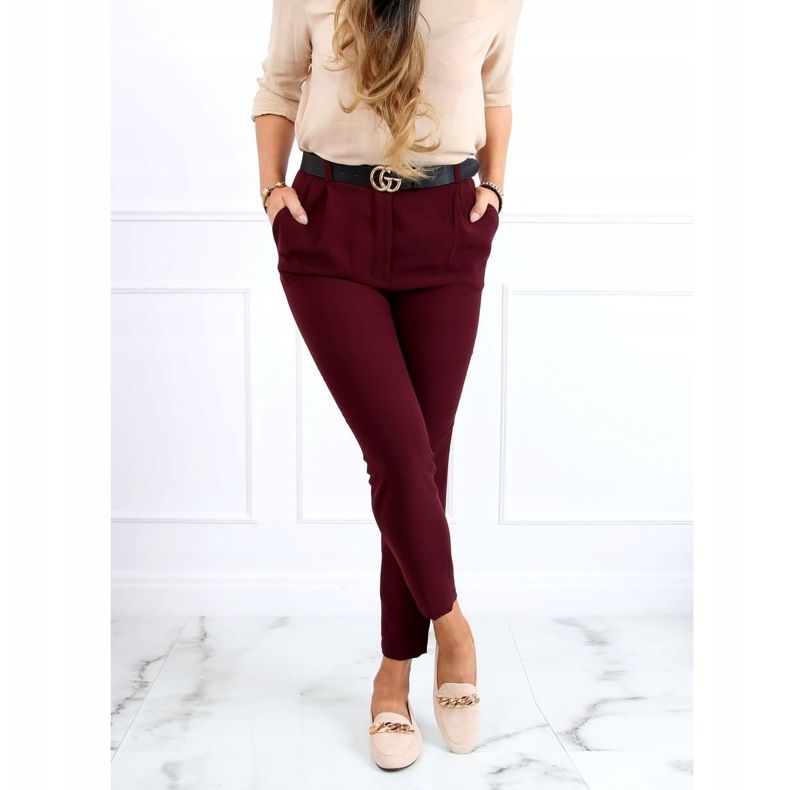 Beige Loafers with a chain LL-237P Beige 1