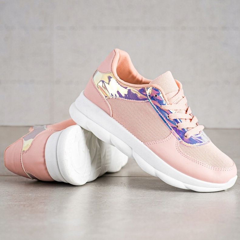 SHELOVET Classic Powder Sneakers pink 1