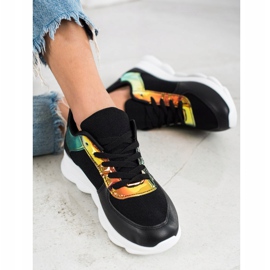 SHELOVET Classic Black Sneakers 1