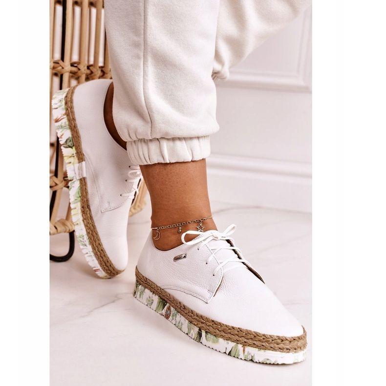 Women's leather shoes Maciejka White 0293611 1 Women's leather shoes Maciejka White 0293611 1