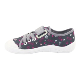 Befado children's shoes 251Q138 pink silver grey 2