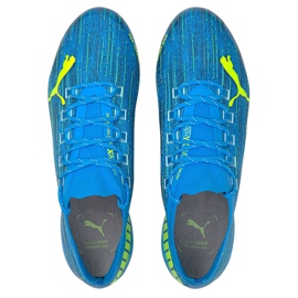 Football shoes Puma Ultra 1.2 Fg Ag blue-yellow 106299 01 2 Football shoes Puma Ultra 1.2 Fg Ag blue-yellow 106299 01 2