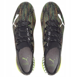 Puma Ultra 1.2 Fg Ag soccer shoes black-green-red 106299 02 1