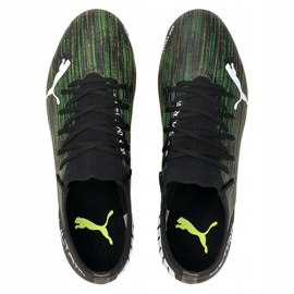 Puma Ultra 3.2 Fg Ag soccer shoes black-green 106300 02 1