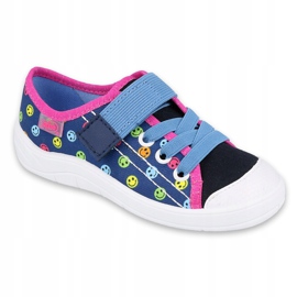 Befado children's shoes 251Y162 blue pink multicolored 1 Befado children's shoes 251Y162 blue pink multicolored 1