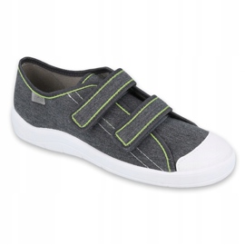 Befado youth shoes 124Q006 grey green 1 Befado youth shoes 124Q006 grey green 1