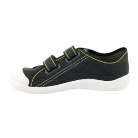 Befado youth shoes 124Q006 grey green 2 Befado youth shoes 124Q006 grey green 2