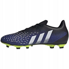 Football boots adidas Predator Freak.4 FxG navy blue-black FY0625 black, navy blue 1