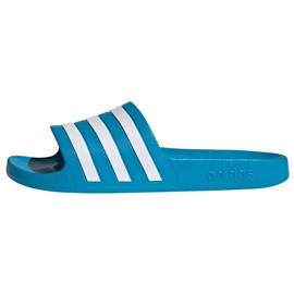 Adidas Adilette Aqua blue slippers FY8047 white 1