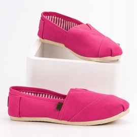 SHELOVET Classic Pink Slipons 1 SHELOVET Classic Pink Slipons 1