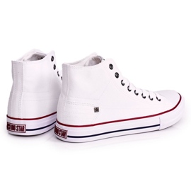 Men's Classic High-top Sneakers Big Star DD174251 White 1