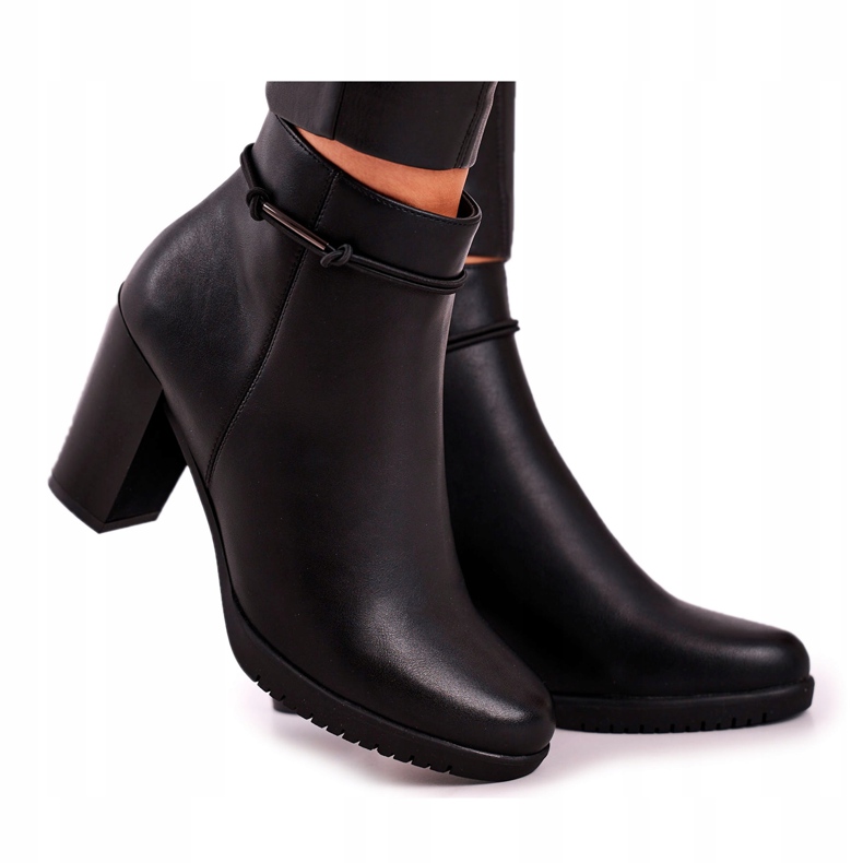 Black Boots Black Sergio Leone BT306 2