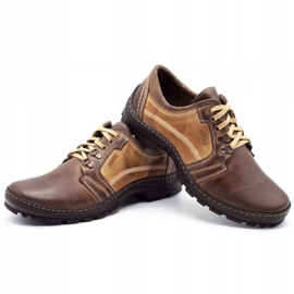 Joker Men's trekking shoes 192 brown beige 4