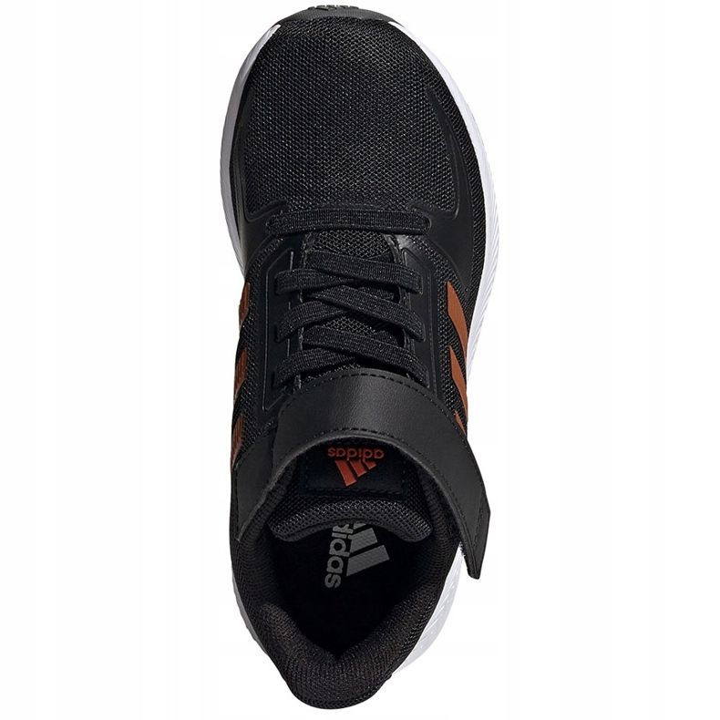 Adidas Runfalcon 2.0 children's shoes black and orange FZ0116 1