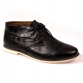 High Lace-Up Shoes TL8900 Black 1 High Lace-Up Shoes TL8900 Black 1