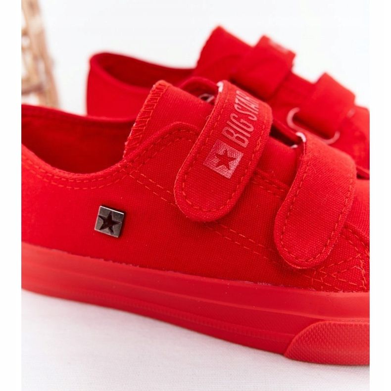 Children's Sneakers With Velcro Big Star FF374097 Red ['red'] 2